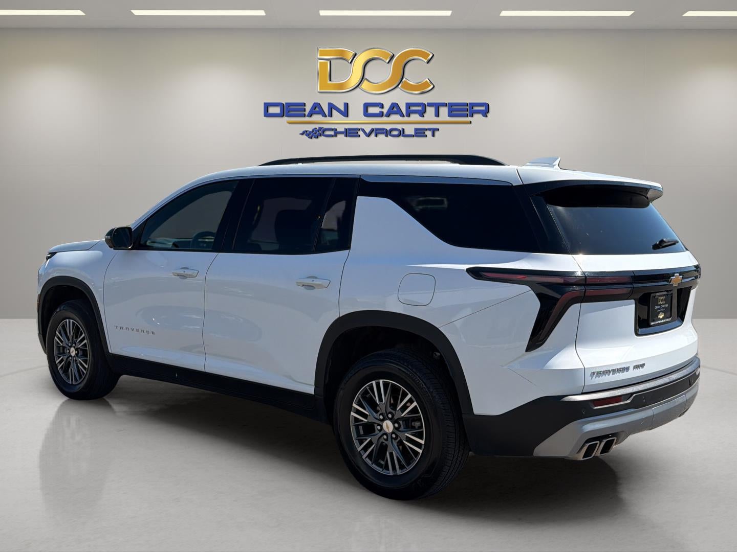 2024 Chevrolet Traverse — rear three-quarter view