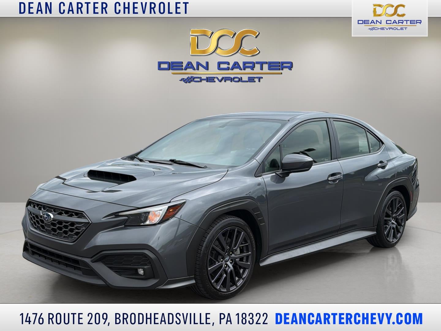 2023 Subaru WRX Premium in Gray — front three-quarter view